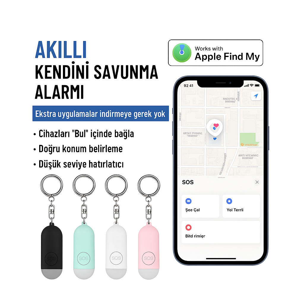 Akıllı Kişisel Güvenlik Alarmı