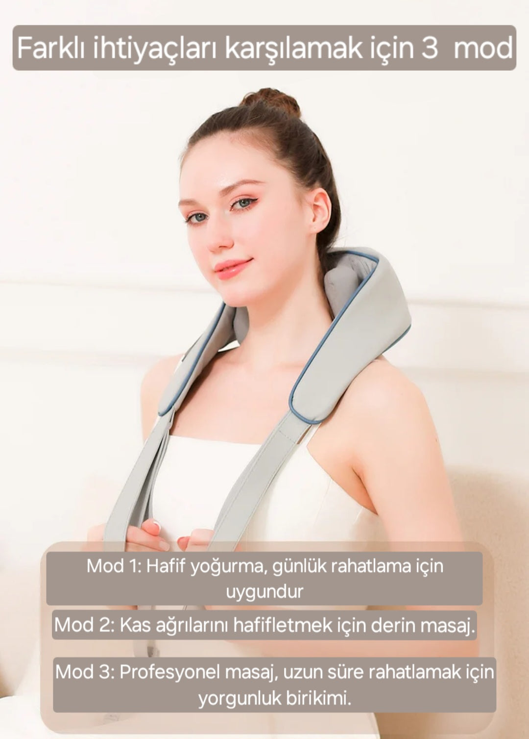 Kablosuz Ergonomik Masaj Aleti