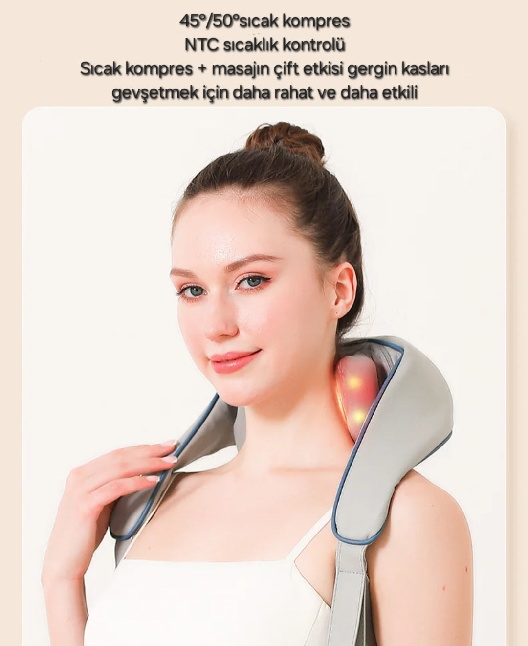 Kablosuz Ergonomik Masaj Aleti
