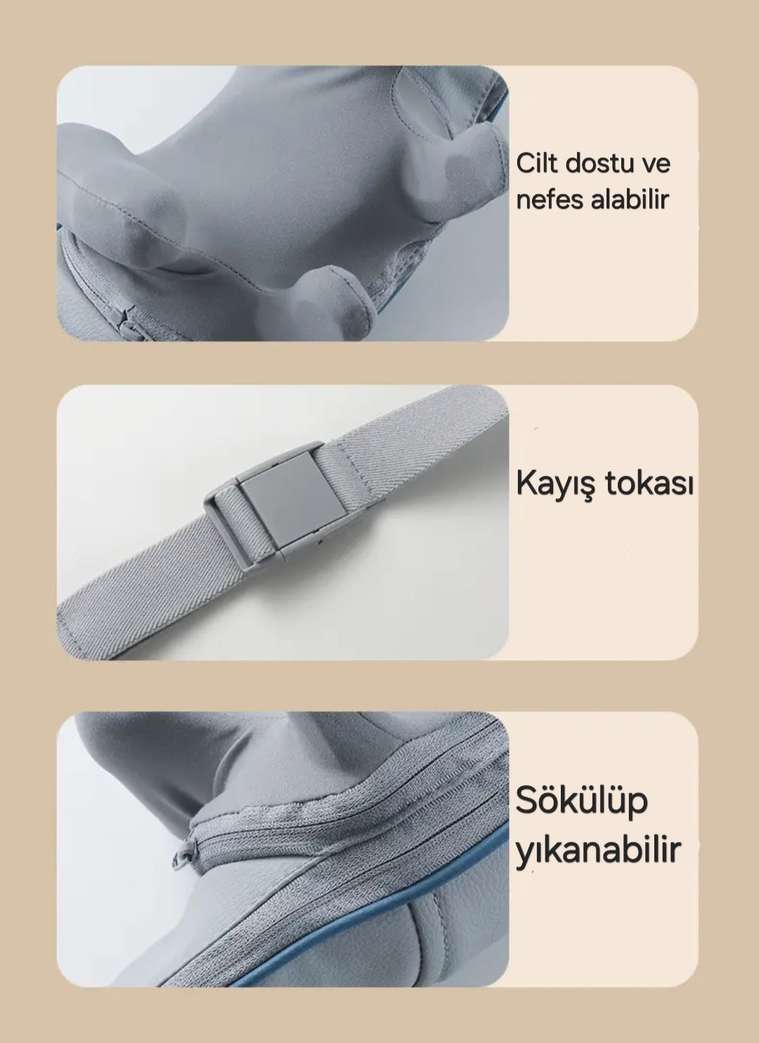 Kablosuz Ergonomik Masaj Aleti