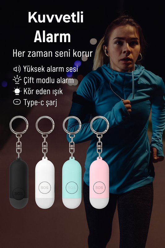 Akıllı Kişisel Güvenlik Alarmı