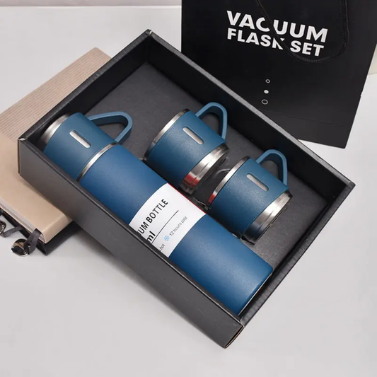 500 ml Çift Duvarlı Vakumlu Termos & Kupa Seti